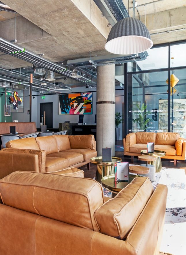 The Hendrick Lobby Couches