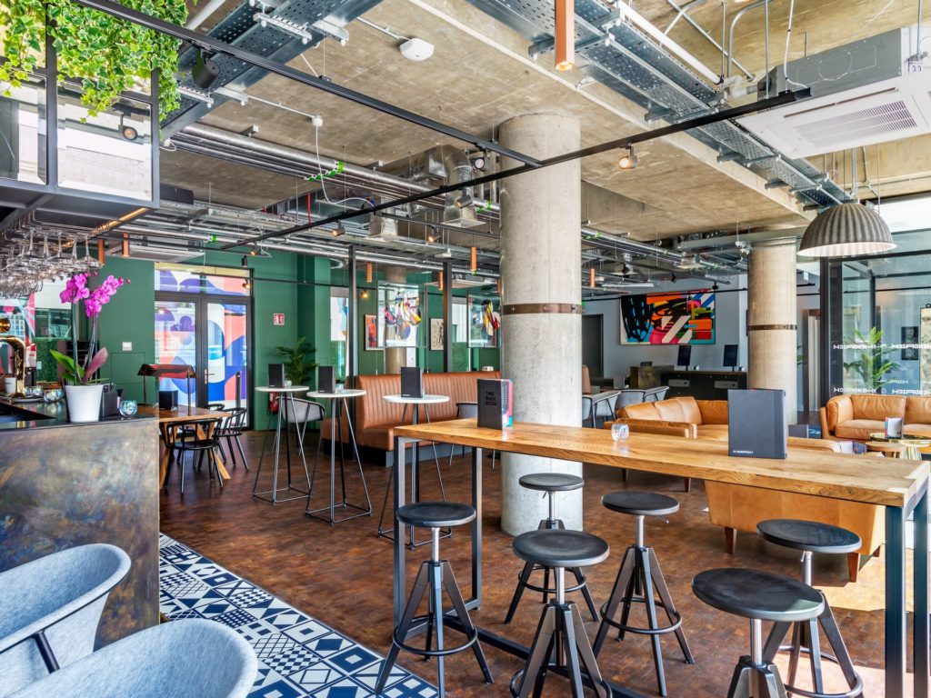 The Hendrick Lobby Tables