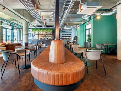 The Hendrick DUblin Lobby Bench Seat