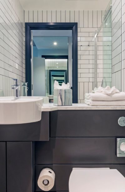 Hotel bathroom in The Hendrick Dublin